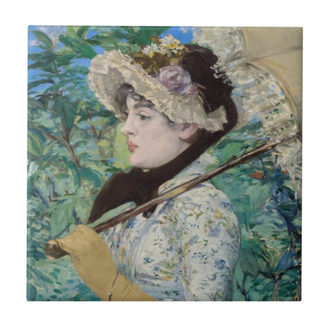 Carreau Edouard Manet - Jeanne / Printemps (Devant)