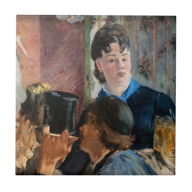 Carreau Edouard Manet - Serveuse de bière (Devant)