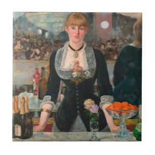 Carreau Édouard Manet Un bar aux Folies-Bergère