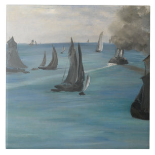 Carreau Edouard Manet - Vue Mer, Temps Calme