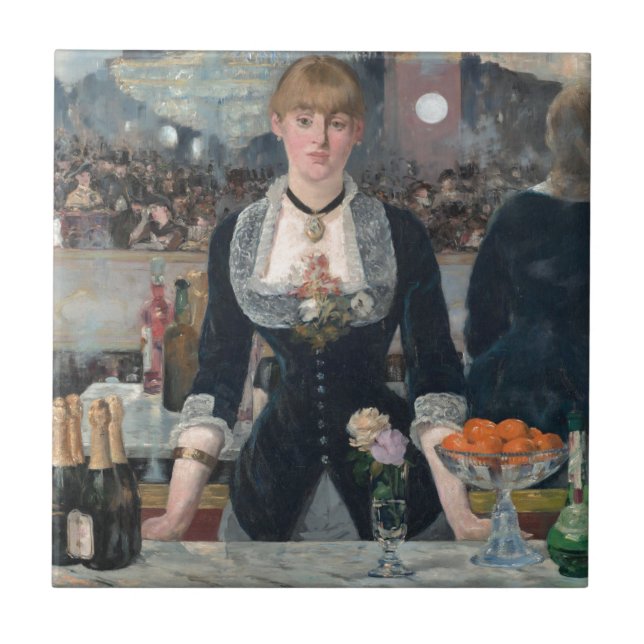 Carreau Edouard Manet's A Bar (Devant)