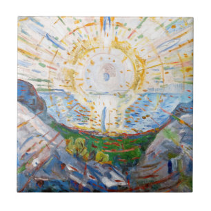 Carreau Edvard Munch - Le Soleil 1912