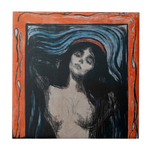 Carreau Edvard Munch - Madonna Lithographie