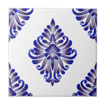 Elégant Modèle bleu et blanc de la marine