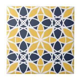 Carreau Élégant motif ornemental, semence de vie