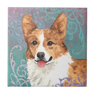 Carreau Elégant Pembroke Welsh Corgi