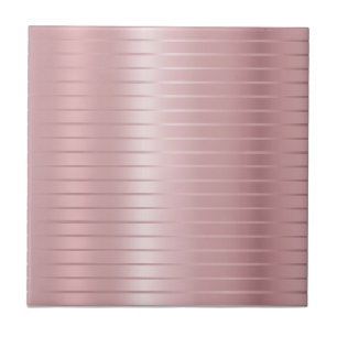 Carreau Élégant Rose Gold Modèle Design moderne Glamor
