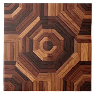 Carreau Elégant Rosewood Motif sans couture Carrelage en c