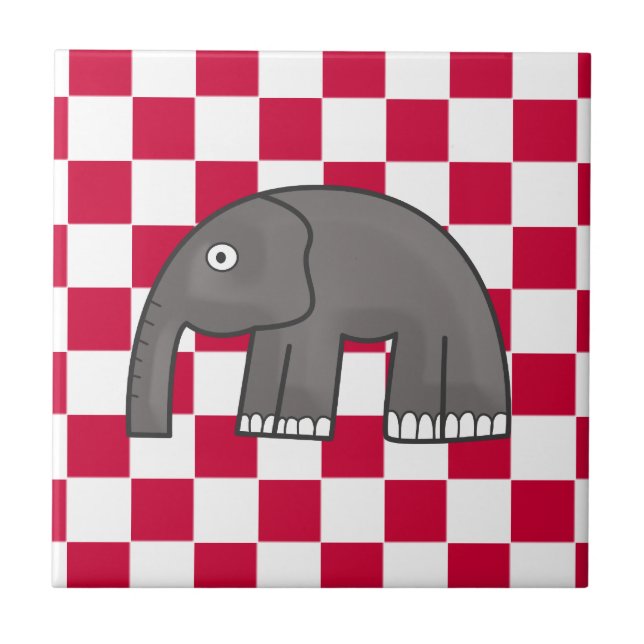 Carreau éléphant (Devant)