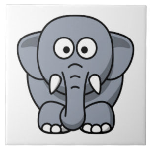 CARREAU ÉLÉPHANT GRIS