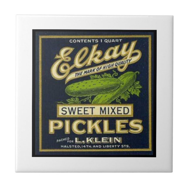 Carreau Elkay Sweet MIxed Pickles (Devant)