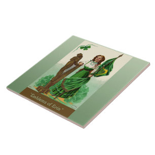 Carreau Emblèmes d'Erin