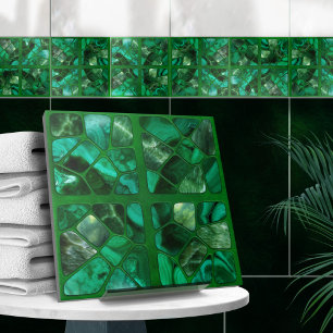 Carreau Emerald Spring - Collage de cellules N3