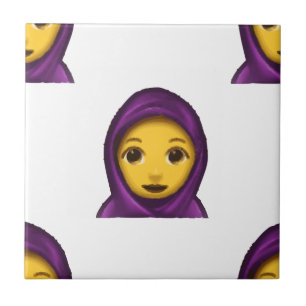Carreau emoji hajib