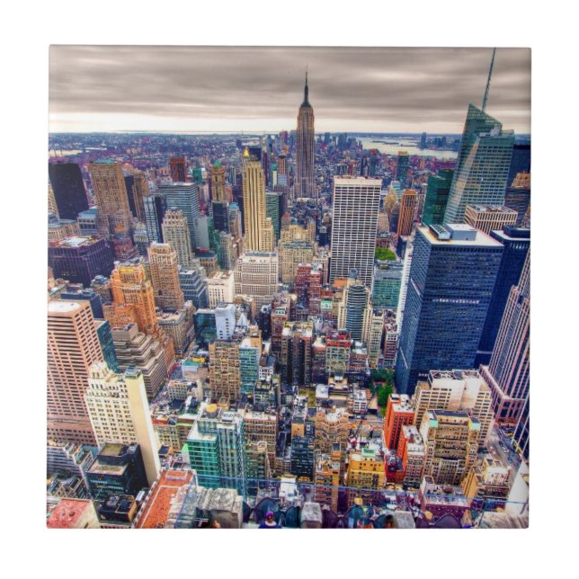 Carreau Empire State Building et Midtown Manhattan (Devant)