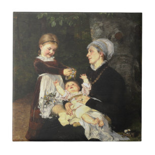 Carreau En Ammes Besøg - Bertha Wegmann