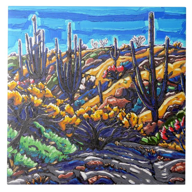 Carreau en céramique (Devant)