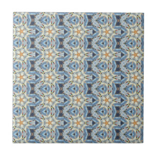 Carreau en grande partie tuile marocaine bleue