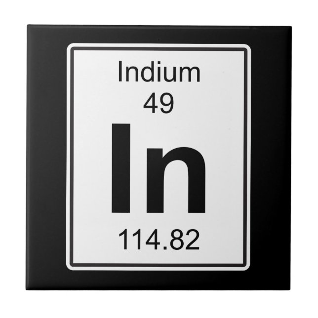 Carreau En - indium (Devant)