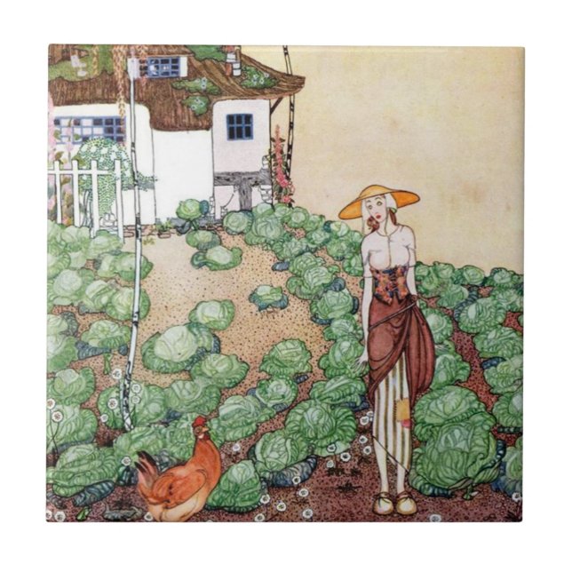 Carreau En Poudre Et Crinoline 1912 Par Kay Nielsen (Devant)