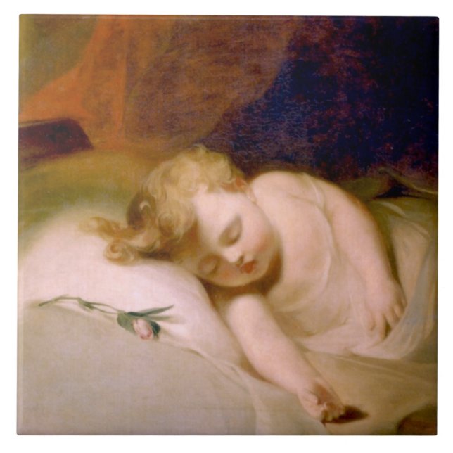 Carreau Enfant dormant (par Thomas Sully) (Devant)