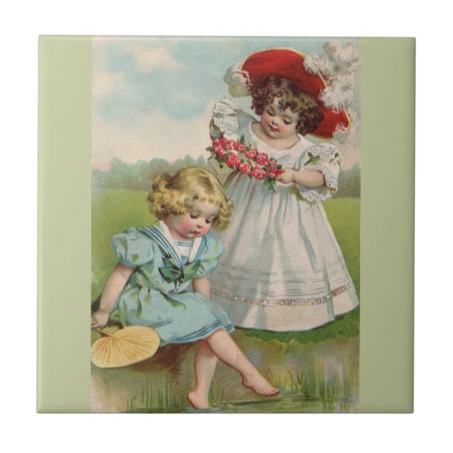Carreau Enfants victoriens (Devant)