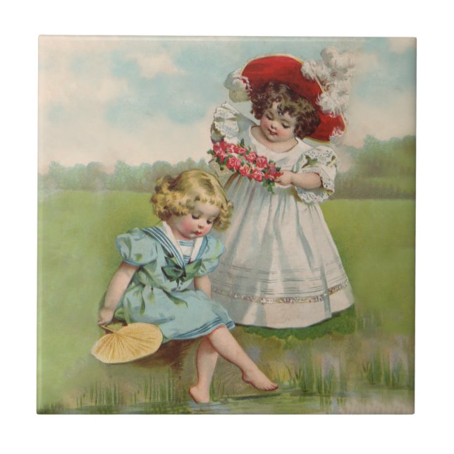 Carreau Enfants victoriens (Devant)