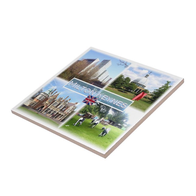 Carreau ENG011 MILTON KEINES, The Hub, Angleterre, (Côté)