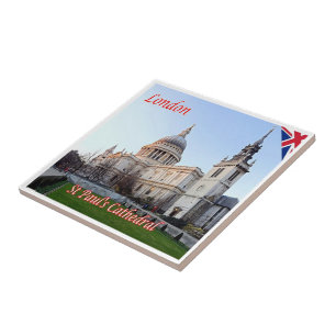 CARREAU ENG083 CATHÉDRALE DE LONDRES SAINT-PAUL,