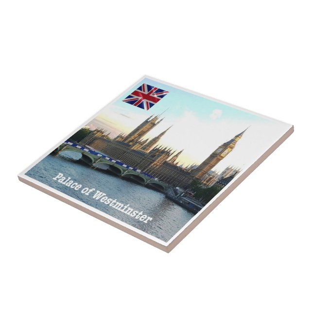 CARREAU ENG086 LONDRES PALAIS DE WESTMINSTER, (Côté)