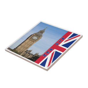 Carreau ENG095 LONDRES BIG BEN, Angleterre,