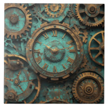 Engrenages et mécanismes de style Steampunk vintag
