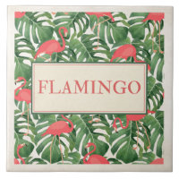 Enseigne flamant rose