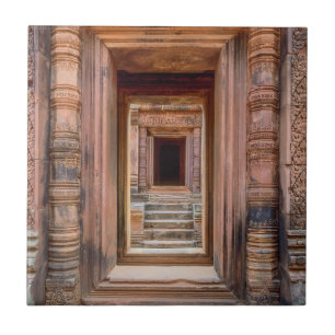 Carreau Entrée d'Angkor Wat, Cambodge