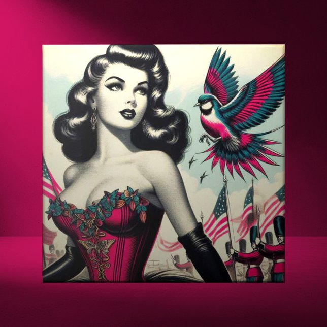 Carreau Épingle vintage alternative (Créateur téléchargé)