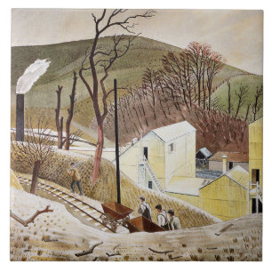 Carreau Eric Ravilious - Cimetière n° 2