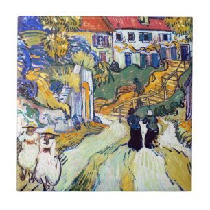 Carreau Escalier d'Auvers par Vincent Van Gogh