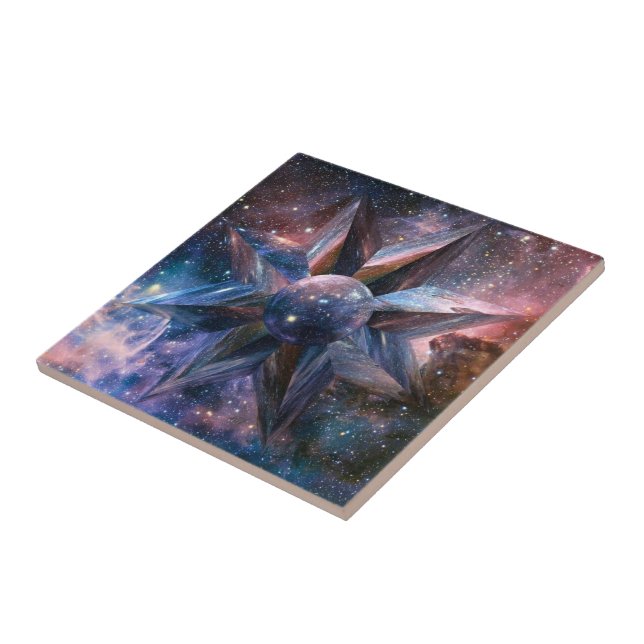 Carreau Espace Art - Belle Galaxie (Côté)