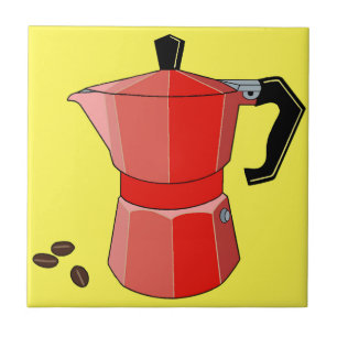 Carreau Espresso arc-en-ciel rouge