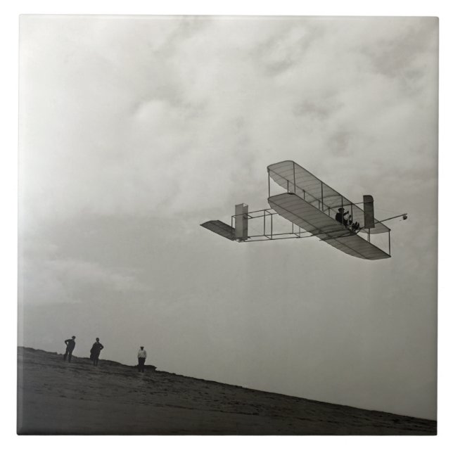 Carreau Essai de planeur Vol Aviation Wright Brothers (Devant)