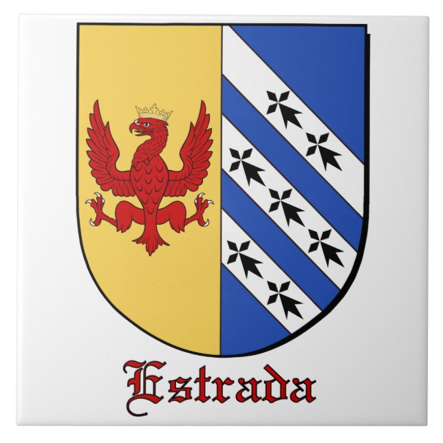 Carreau Estrada Familt Shield Carrelage décoratif (Devant)