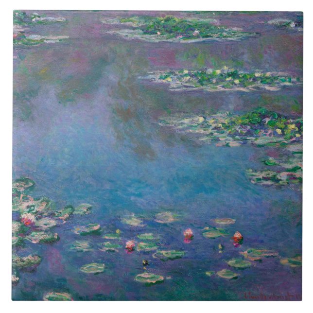 Carreau Etang Lily, Monet (Devant)
