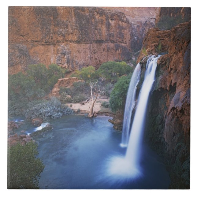 Carreau États-Unis, Arizona, Grand Canyon, chutes Havasu (Devant)