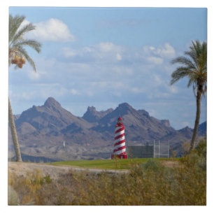 Carreau États-Unis, Arizona, Lake Havasu City. Phare suiv