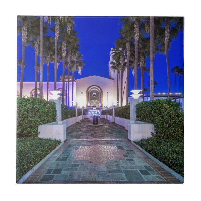 Carreau États-Unis, Californie, Los Angeles, Union Station (Devant)