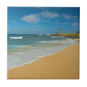 Carreau États-Unis, Hawaï, île de Molokai, Three Mile Beac