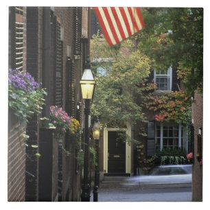 Carreau États-Unis, Massachusetts, Boston, Beacon Hill.