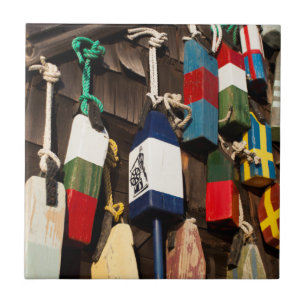 Carreau États-Unis, Massachusetts, Gloucester, bouées de