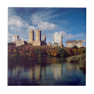 Carreau États-Unis, New York, Central Park, Lake