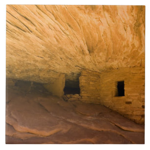 Carreau États-Unis, Utah, Cedar Mesa, Mule Canyon.Grès